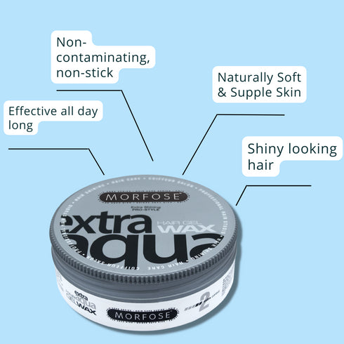 Morfose Professional Ultra Aqua Hair Wax with Extra Shining